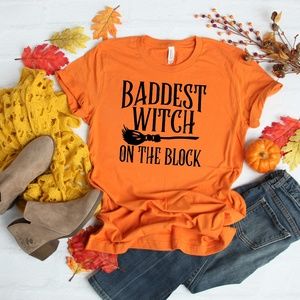Halloween Witch tee